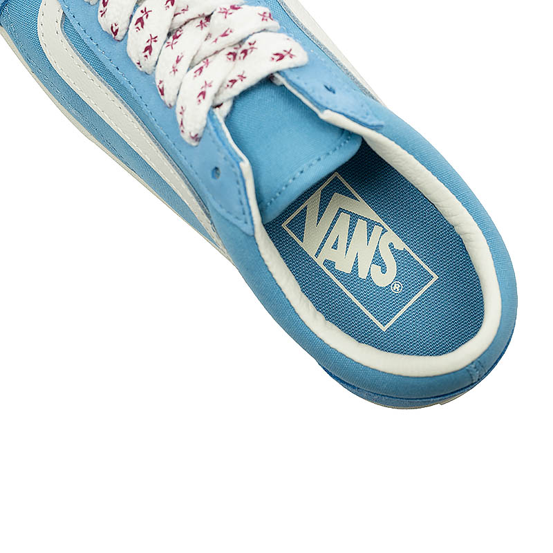 Details for (W) Vans Old Skool Low Profile Sneakers Berwarna-Warni Indigo V150105016