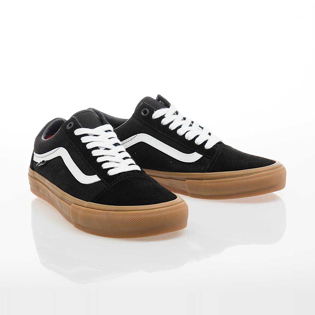 (W) Vans Old Skool MN Skate Sneakers 圖 2