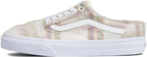 (Women) Vans Old Skool Mule Sneakers 'Beige White' VN0A4P3Y98A (Women) Vans Old Skool Mule Sneakers 'Beige White' VN0A4P3Y98A