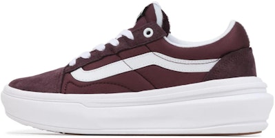 (Women) Vans Old Skool Overt CC Shoes 'Red White' VN0A7Q5EBEF (Women) Vans Old Skool Overt CC Shoes 'Red White' VN0A7Q5EBEF