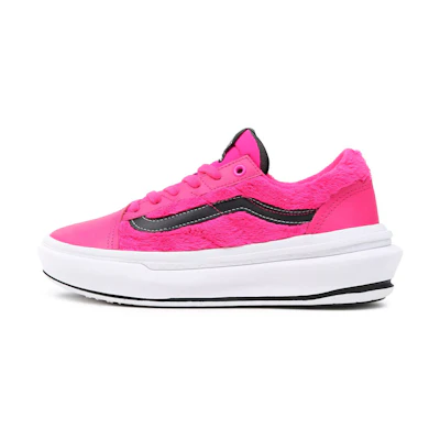 (W) Vans Old Skool Overt Comfycush Shoes 'Neon Pink'