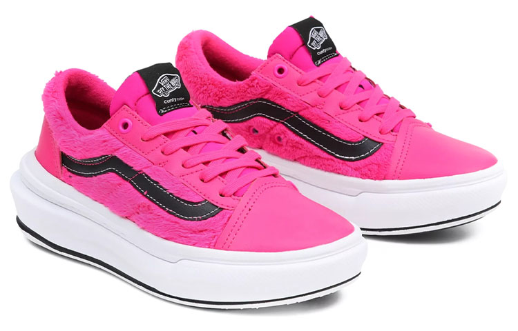 Lookbook (W) 반스 올드스쿨 오버트 컴피쿠시 (네온핑크) VN0A7Q5EPNK