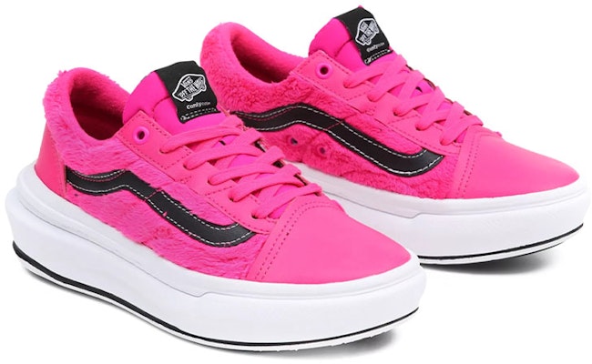 (Women) Vans Old Skool Overt Comfycush Shoes 'Neon Pink' VN0A7Q5EPNK Lookbook (Women) Vans Old Skool Overt Comfycush Shoes 'Neon Pink' VN0A7Q5EPNK