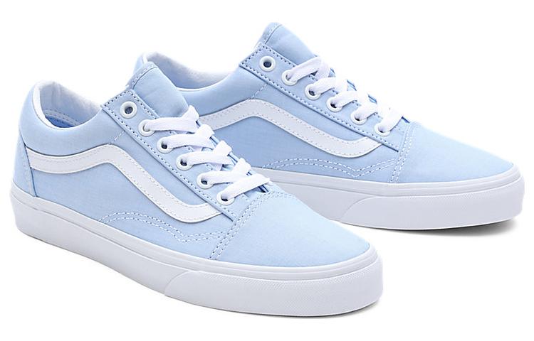 Lookbook (W) Vans Old Skool 淡蓝色复古板鞋 VN0007NTBLU