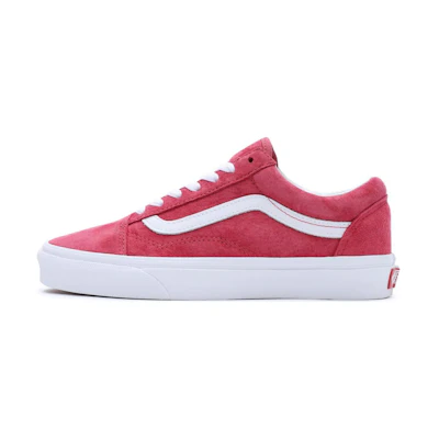 (W) Vans Old Skool Pig Suede 'Pink Red'