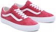 Lookbook (W) Vans Old Skool Kulit Babi 'Pink Merah' VN0007NTZLD
