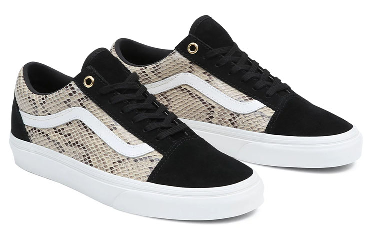 (W) Vans Old Skool Shoes 'Black Beige' 圖 3