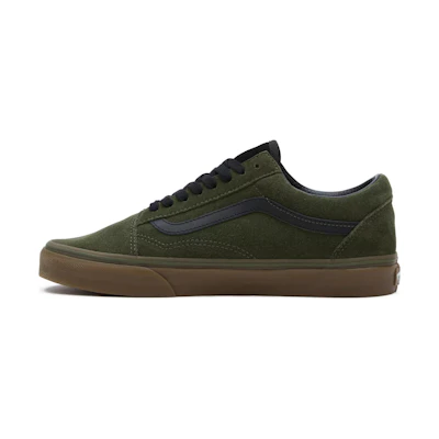 (W) Vans Old Skool Shoes 'Green'