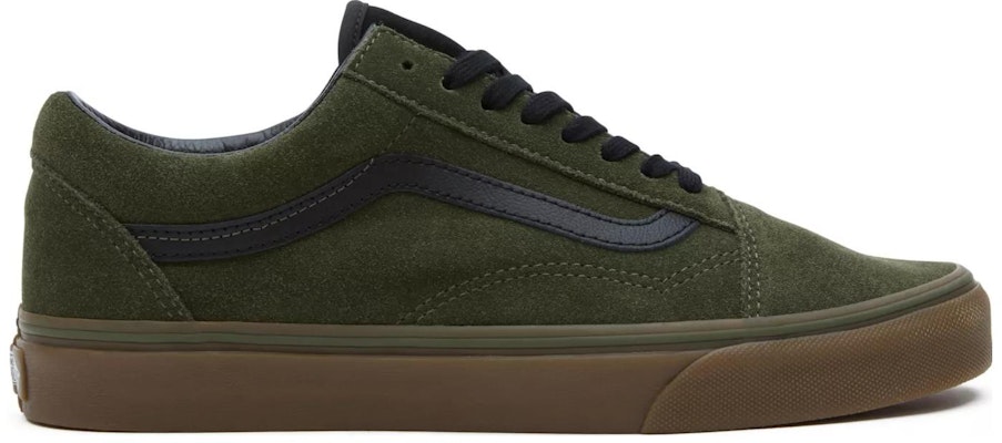 (Women) Vans Old Skool Shoes 'Green' VN000D3H3PY Order (Women) Vans Old Skool Shoes 'Green' VN000D3H3PY