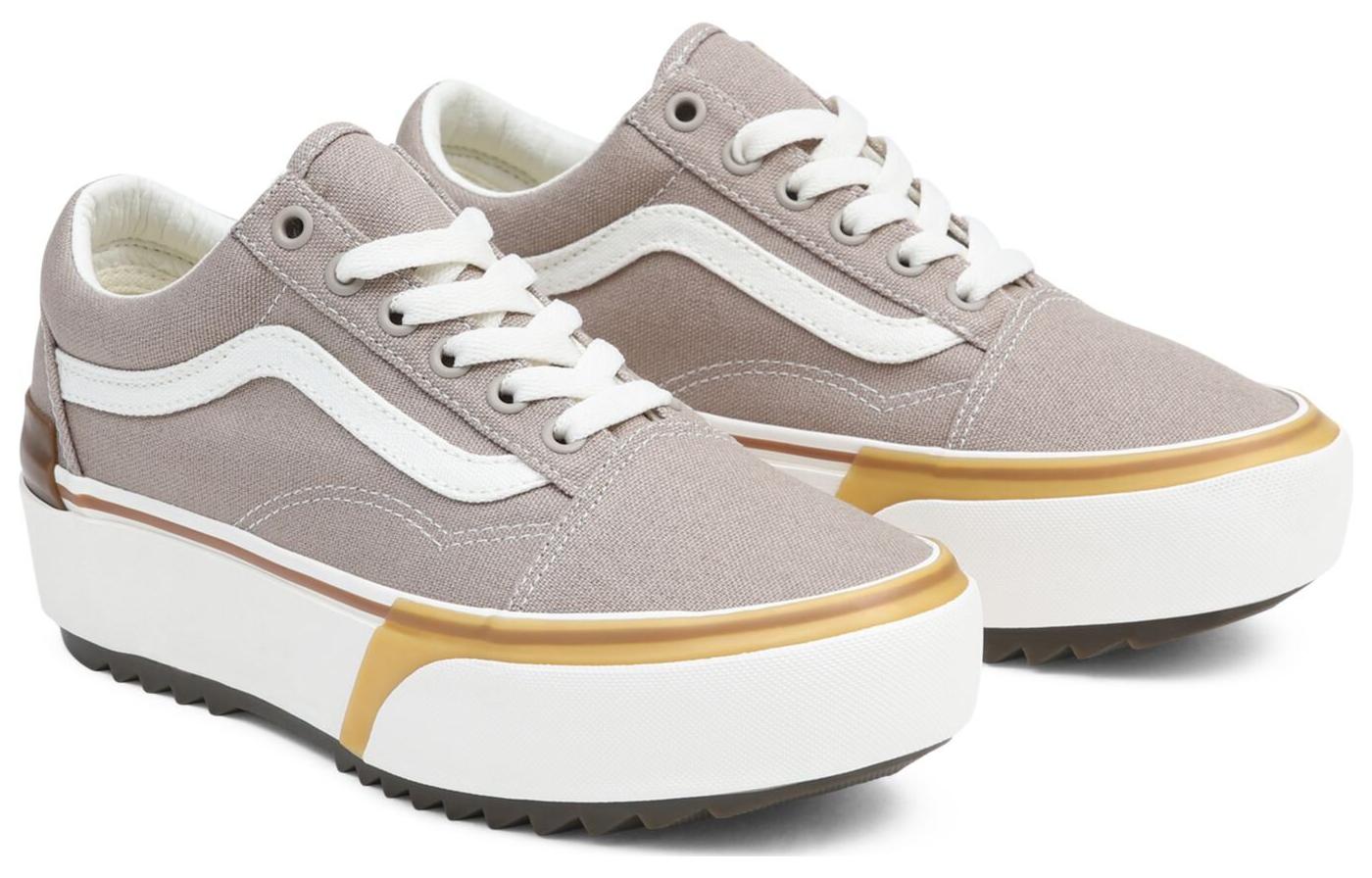 Lookbook (W) Vans Old Skool Stacked 'Cobblestone' Batu Kelabu VN0A4U15BD3