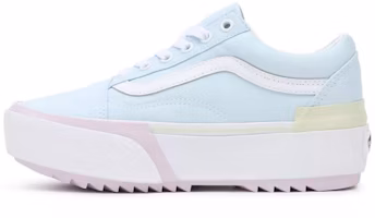 Vans Pastel Old Skool Stacked Low-Top Sneakers Blue/Pink VN0A4U1524D Vans Pastel Old Skool Stacked Low-Top Sneakers Blue/Pink VN0A4U1524D