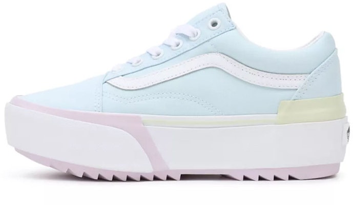 Vans Pastel Old Skool Stacked Low-Top Sneakers Biru/Pink VN0A4U1524D Buy Vans Pastel Old Skool Stacked Low-Top Sneakers Biru/Pink VN0A4U1524D