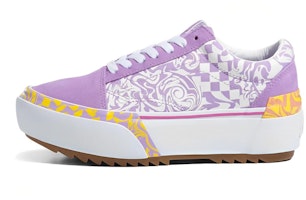 (Women) Vans Old Skool Stacked 'Wavy Daze' VN0A4U15BD9 (Women) Vans Old Skool Stacked 'Wavy Daze' VN0A4U15BD9
