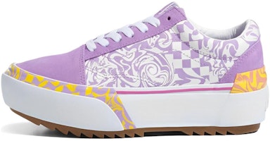 (Women) Vans Old Skool Stacked 'Wavy Daze' VN0A4U15BD9 (Women) Vans Old Skool Stacked 'Wavy Daze' VN0A4U15BD9