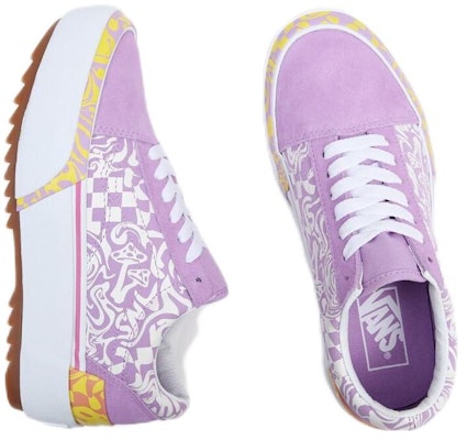 (W) Vans Old Skool 厚底鞋 'Wavy Daze' VN0A4U15BD9 Shop (W) Vans Old Skool 厚底鞋 'Wavy Daze' VN0A4U15BD9