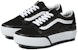 (W) Kasut Vans Old Skool Stacked 'Satin Floral Hitam' VN0A4U15BLK