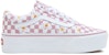Vans Old Skool Stackform 'Merah Jambu Putih' VN0A7Q5MBD5