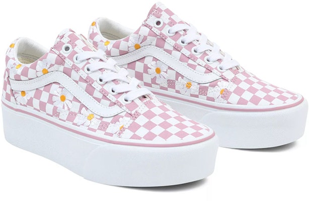Vans Old Skool Stackform 'Merah Jambu Putih' VN0A7Q5MBD5 Lookbook Vans Old Skool Stackform 'Merah Jambu Putih' VN0A7Q5MBD5