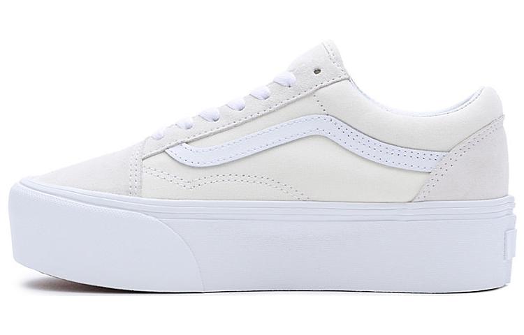 (Women) Vans Old Skool Stackform 'White' VN0009PZCCZ