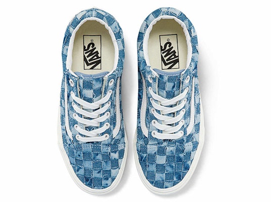(Women) Vans Old Skool Stackform 'Woven Denim' VN0A7Q5MB6A Lookbook (Women) Vans Old Skool Stackform 'Woven Denim' VN0A7Q5MB6A