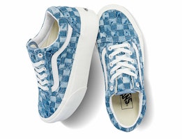 (W) Vans Old Skool Stackform 'Denim Tenun' VN0A7Q5MB6A Shop (W) Vans Old Skool Stackform 'Denim Tenun' VN0A7Q5MB6A
