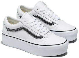 Order (W) Vans Old Skool Stackform Pelle ''Bianco Nero'' VN0A7Q5MTWB