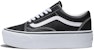 (W) Kasut Vans Old Skool Stackform 'Hitam Putih' VN0A7Q5MBPB
