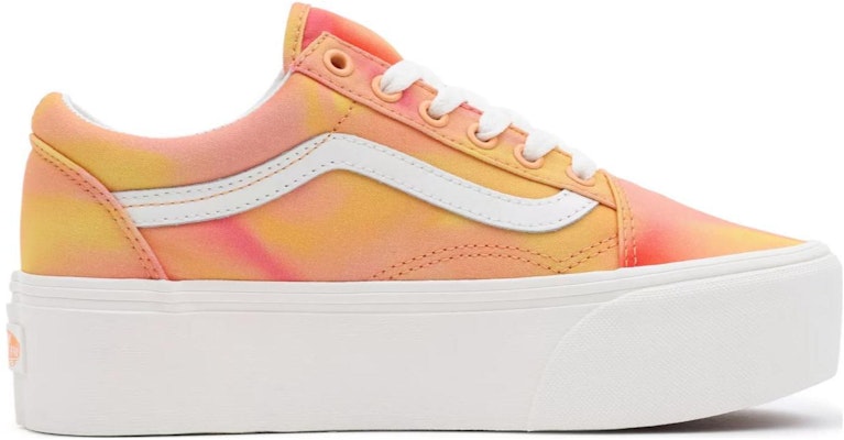 Vans Old Skool Stackform 潮流休閑 防滑耐磨 低筒 滑板鞋 男女同款 粉白 Order Vans Old Skool Stackform 潮流休閑 防滑耐磨 低筒 滑板鞋 男女同款 粉白