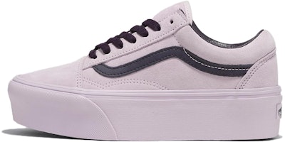 (Women) Vans Old Skool Stackform Suede 'Lavender' VN0009PZLAE (Women) Vans Old Skool Stackform Suede 'Lavender' VN0009PZLAE