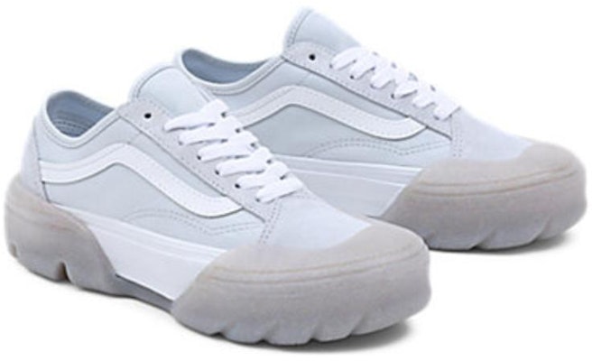 Vans Old Skool Tapered Modula 可拆式 舒適 優雅 平衡防滑耐磨 低筒 滑板鞋 女款 淺藍色 Lookbook Vans Old Skool Tapered Modula 可拆式 舒適 優雅 平衡防滑耐磨 低筒 滑板鞋 女款 淺藍色