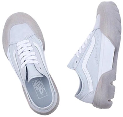 Vans Old Skool Tapered Modula 可拆式 舒適 優雅 平衡防滑耐磨 低筒 滑板鞋 女款 淺藍色 Shop Vans Old Skool Tapered Modula 可拆式 舒適 優雅 平衡防滑耐磨 低筒 滑板鞋 女款 淺藍色