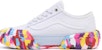 Vans Old Skool Tapered Low-Top 'Modular White' Lelaki Wanita Kasual Sneakers VN0A4BVPBDS