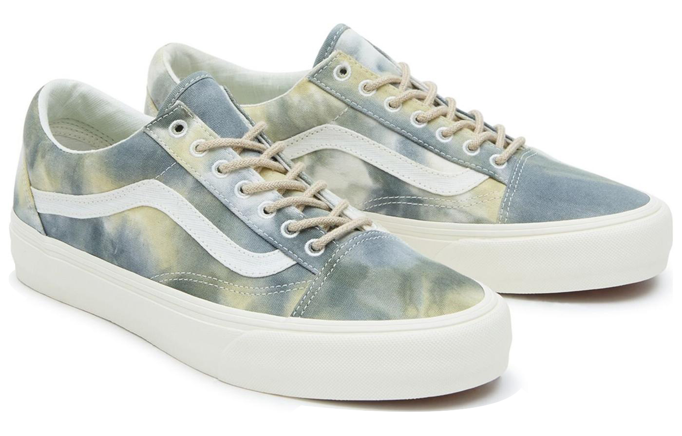 Lookbook (W) 반스 올드스쿨 VR3 블루옐로화이트 (52 characters) VN0005UB534