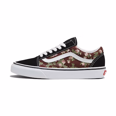 (W) Vans Old Skool Wallflower Floral 'Black Brown'