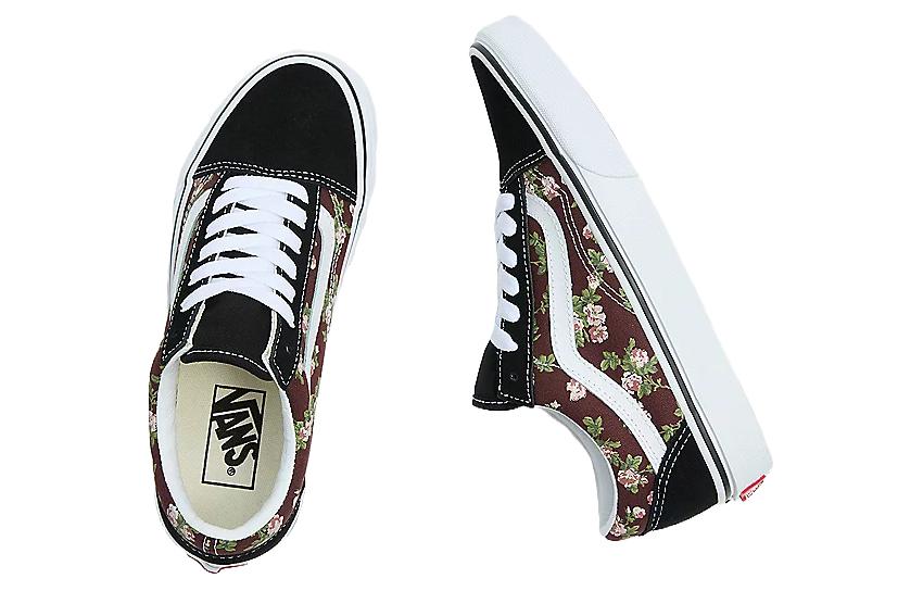 (W) Vans Old Skool Wallflower Floral 'Black Brown' 圖 3