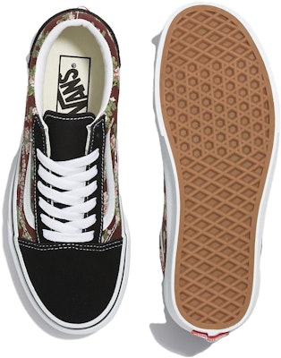 Vans Old Skool 舒適百搭 防滑減震 低筒 滑板鞋 男女款 黑色 Shop Vans Old Skool 舒適百搭 防滑減震 低筒 滑板鞋 男女款 黑色