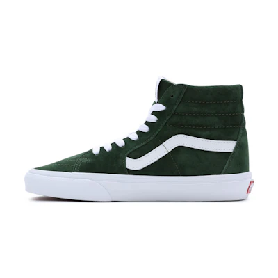 (W) Vans Pig Suede Sk8-Hi 'Green White'
