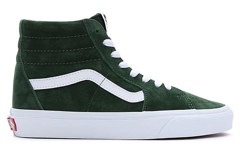 Order (W) Vans Pig Suede Sk8-Hi 'Verde Blanco' VN0007NSBXU