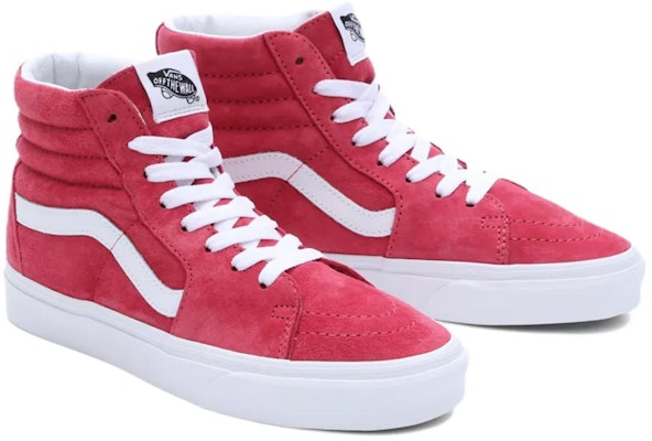 Vans SK8 HI 舒適 防滑減震 高筒 滑板鞋 女款 復古紅 Lookbook Vans SK8 HI 舒適 防滑減震 高筒 滑板鞋 女款 復古紅