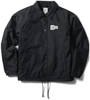 (Women) Vans Raglan Jacket Black with Checkerboard Print VN0A3IO6-BLK (Women) Vans Raglan Jacket Black with Checkerboard Print VN0A3IO6-BLK