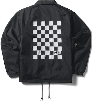 (W) Vans 黑色方格圖案運動外套 VN0A3IO6-BLK Lookbook (W) Vans 黑色方格圖案運動外套 VN0A3IO6-BLK