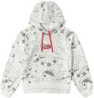 (Women) Vans Retro Cartoon Anime Hoodie Long Sleeve Off-White VN000JFDDGC (Women) Vans Retro Cartoon Anime Hoodie Long Sleeve Off-White VN000JFDDGC