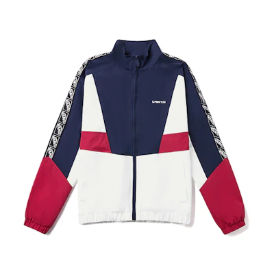 (Women) Vans Retro Windbreaker Track Jacket Women - Navy Blue VN0A4BR74NH