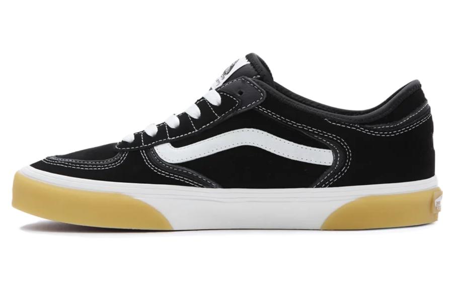 Buy Vans Rowley 防滑耐磨 低筒 滑板鞋 女款 黑白