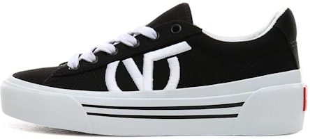(Women) Vans Sid Ni Staple Black True White VN0A4BNFOS7 (Women) Vans Sid Ni Staple Black True White VN0A4BNFOS7