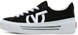 (W) Vans Sid Ni Staple Hitam Putih Asli VN0A4BNFOS7