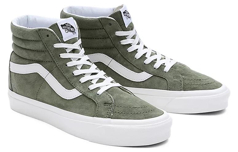 Lookbook (W) Vans Sk8-Hi 38 DX ''Suède de Porc - Vert Loden'' VN0A38GFZBF