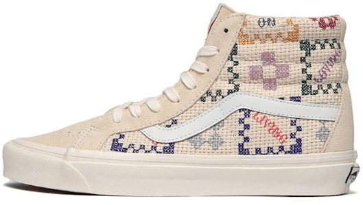 (W) (Vans女性用) SK8-Hi 38 DX シューズ『ベージュマルチ』VN0A5KRT2VZ VN0A5KRT2VZ Buy (W) (Vans女性用) SK8-Hi 38 DX シューズ『ベージュマルチ』VN0A5KRT2VZ VN0A5KRT2VZ