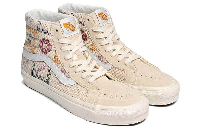 (W) Vans SK8-Hi 38 DX Shoes 'Beige Multi' 圖 3