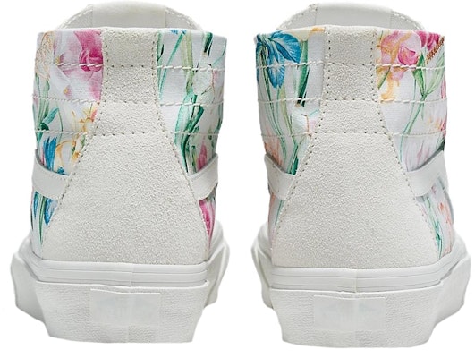 (Women) Vans SK8-HI 'White Blue Red' VN0009QPBMB Lookbook (Women) Vans SK8-HI 'White Blue Red' VN0009QPBMB
